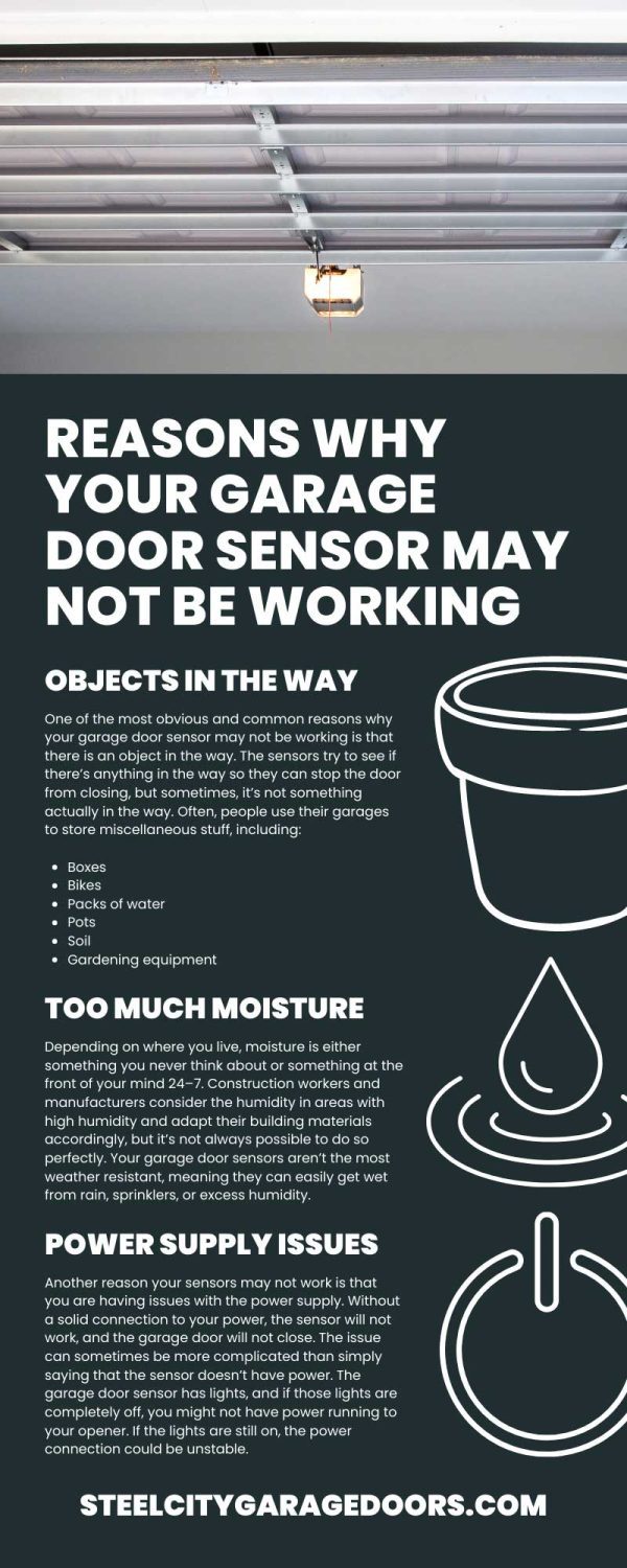6 Reasons Why Your Garage Door Sensor May Not Be Working
