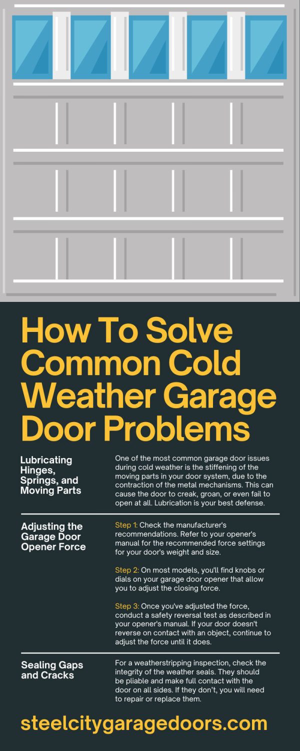 How To Solve Common Cold Weather Garage Door Problems