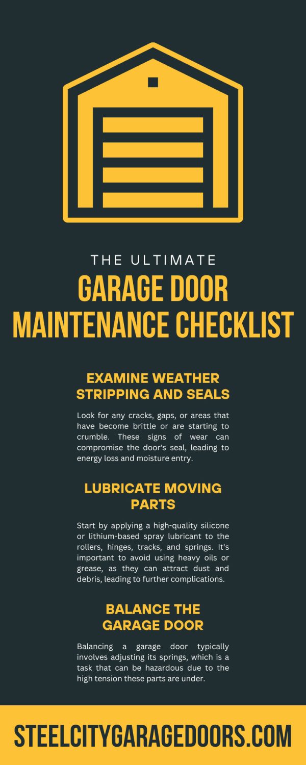 The Ultimate Garage Door Maintenance Checklist